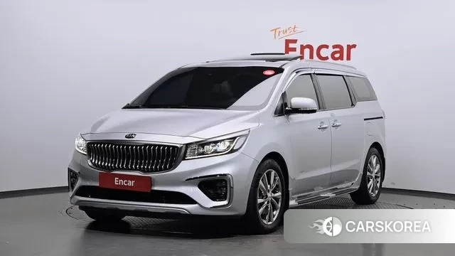 Kia The New Carnival 2018 Серебряный из Кореи