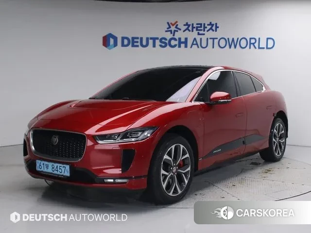 Jaguar I-PACE 2019 Красный из Кореи