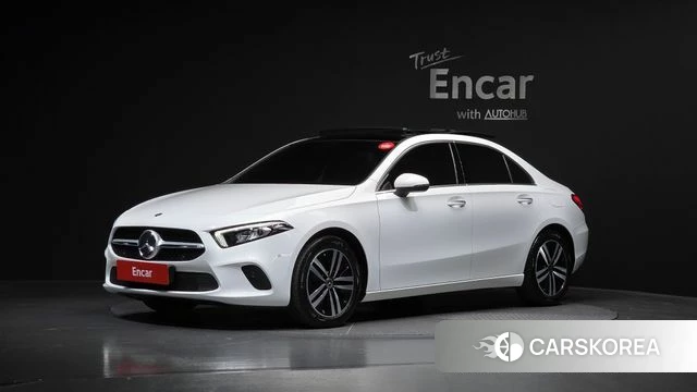Mercedes-Benz A-Class W177 2021 Белый из Кореи