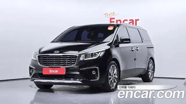 Kia The New Carnival 2020 Черный из Кореи