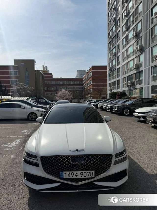 Genesis G80 (RG3) 2022 Белый из Кореи