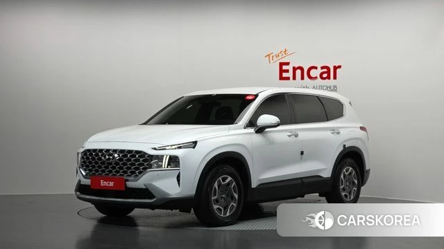 Hyundai The New Santa Fe 2021 Белый из Кореи
