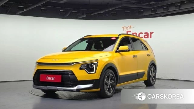 Kia Di Ol Nu Niro 2022 Серый из Кореи