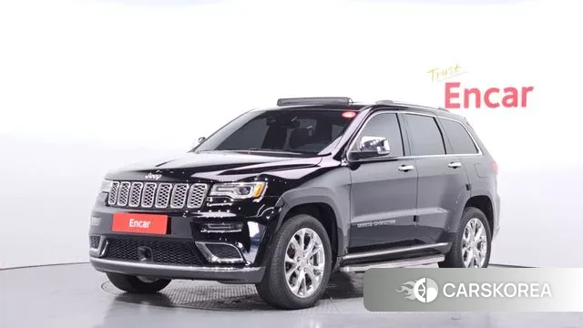Jeep Grand Cherokee 2021 Черный из Кореи