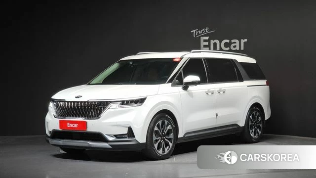Kia Carnival 4th generation 2021 Белый из Кореи