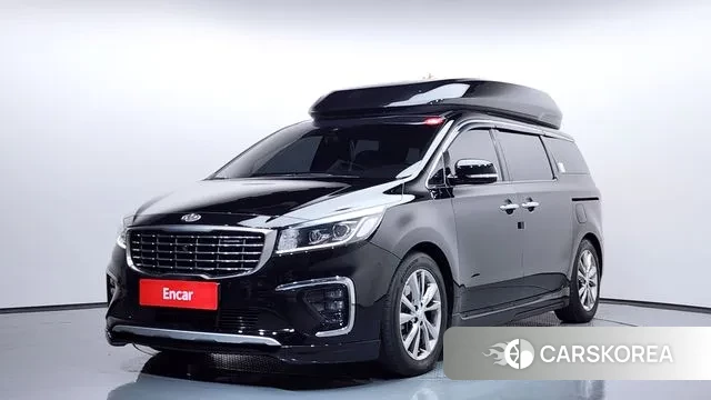 Kia The New Carnival 2018 Черный из Кореи
