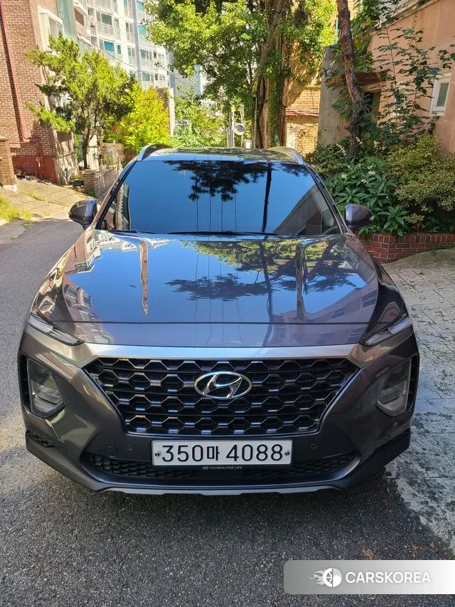 Hyundai Santa Fe TM 2020 Серый из Кореи