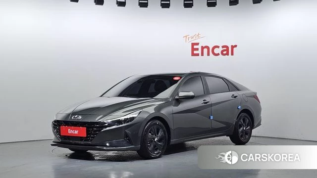 Hyundai Avante (CN7) 2022 Серый из Кореи