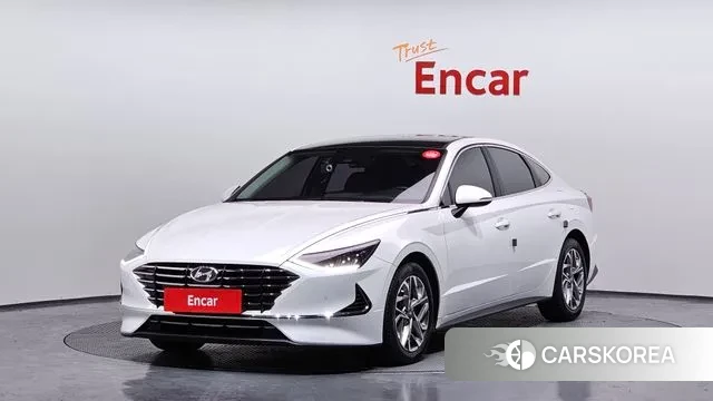 Hyundai Sonata (DN8) 2019 Белый из Кореи