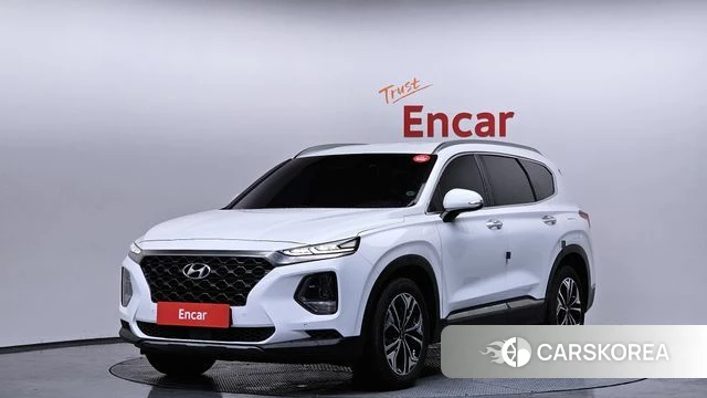 Hyundai Santa Fe TM 2018 Белый из Кореи