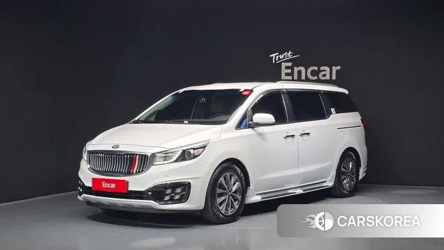Kia All New Carnival 2018 Белый из Кореи