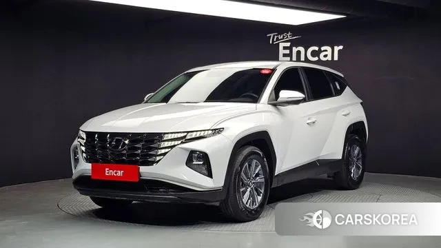 Hyundai Tucson Hybrid (NX4) 2023 Белый из Кореи