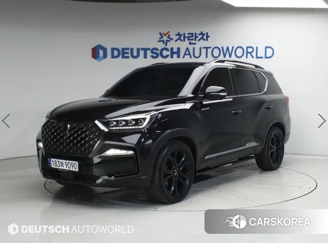 Ssangyong All New Rexton 2020 Черный из Кореи