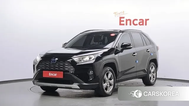 Toyota RAV4 5th Generation 2020 Черный из Кореи