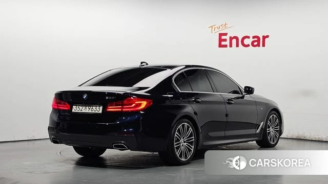 BMW 5 Series (G30) 2020 Синий из Кореи