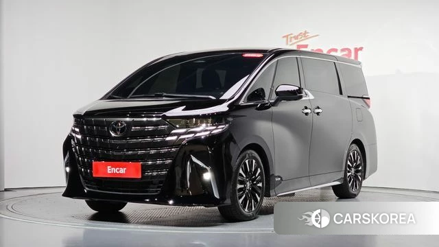 Toyota Alphard 4th Generation 2024 Черный из Кореи
