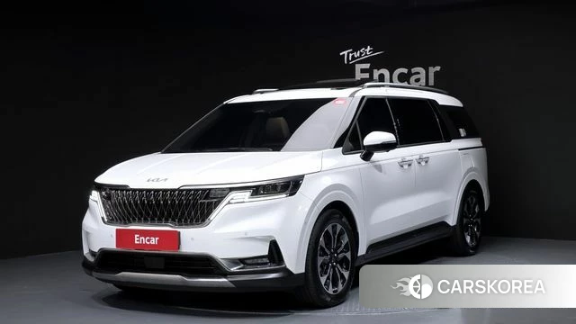 Kia Carnival 4th generation 2023 Белый из Кореи