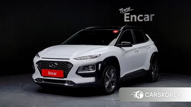 Hyundai Kona 2018 Белый из Кореи