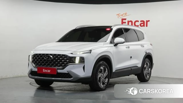 Hyundai The New Santa Fe 2021 Белый из Кореи