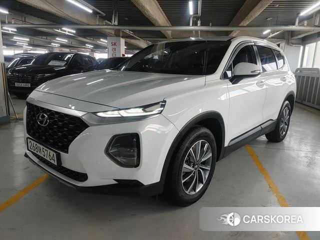 Hyundai Santa Fe TM 2018 Белый из Кореи