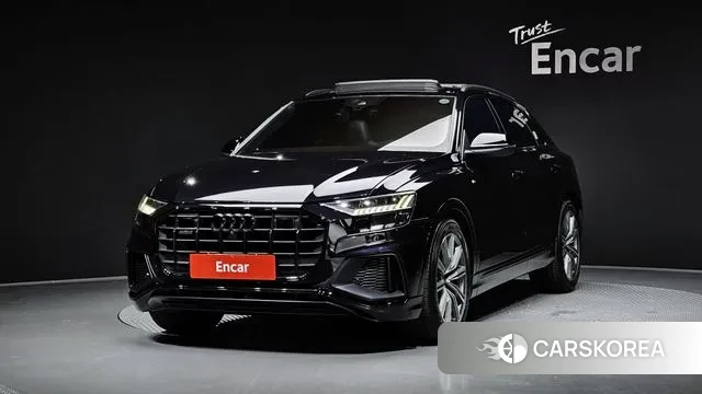 Audi Q8 (4M) 2021 Черный из Кореи