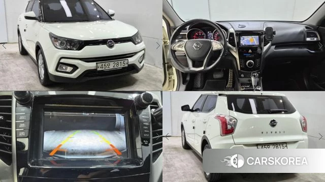 Ssangyong Tivoli Armor 2018 Белый из Кореи