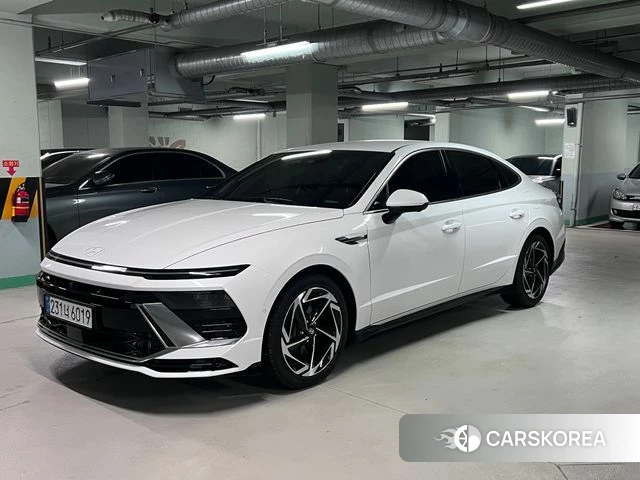Hyundai Sonata D Edge (DN8) 2024 Белый из Кореи