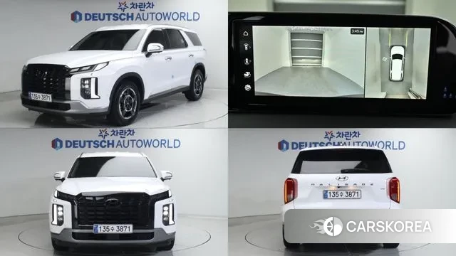 Hyundai The New Palisade 2022 Белый из Кореи