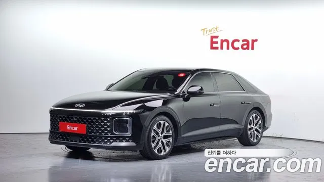 Hyundai Grandeur (GN7) 2023 Черный из Кореи