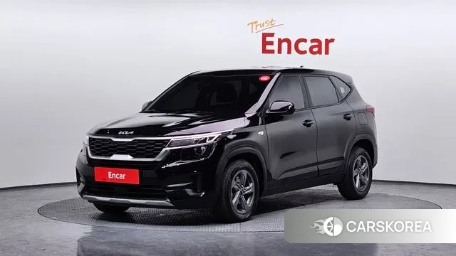 Kia Seltos 2022 Черный из Кореи