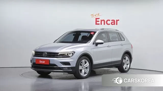 Volkswagen Tiguan second Generation 2020 Серебряный из Кореи