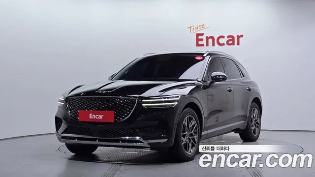 Genesis GV70 2021 Черный из Кореи