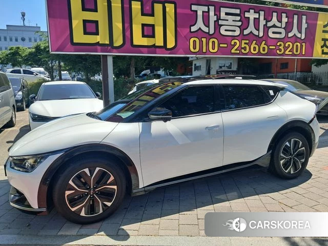 Kia EV6 2022 Белый из Кореи