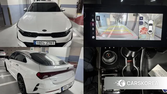 Kia K5 3rd generation 2021 Белый из Кореи