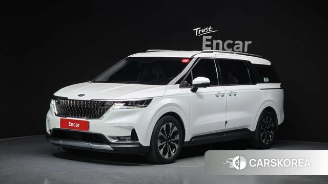 Kia Carnival 4th generation 2021 Белый из Кореи