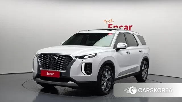 Hyundai Palisade 2021 Белый из Кореи