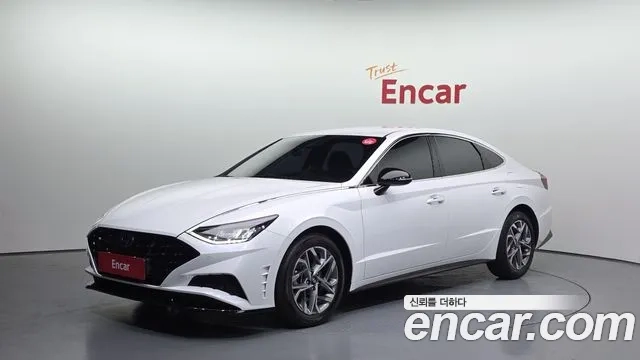 Hyundai Sonata (DN8) 2021 Белый из Кореи