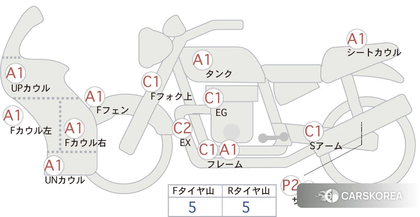 Проданный Honda CBR250R id 3947605 из Японии, фото 5