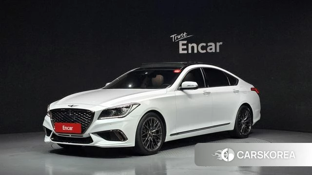 Genesis G80 2018 Белый из Кореи