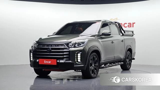 Ssangyong The New Rexton Sports Cannes 2022 Темно-зеленый из Кореи