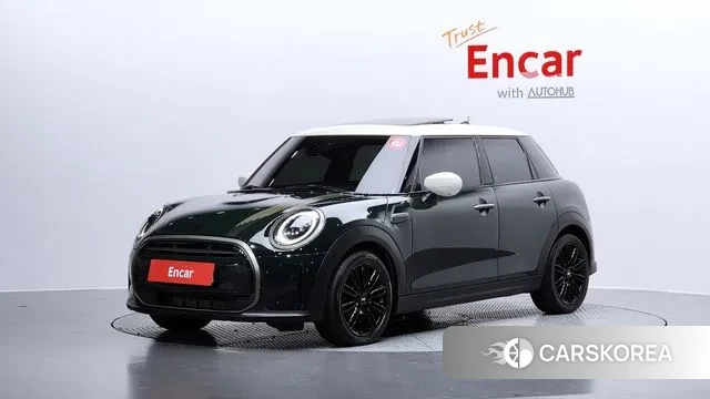 Mini Cooper 2022 Зеленый из Кореи