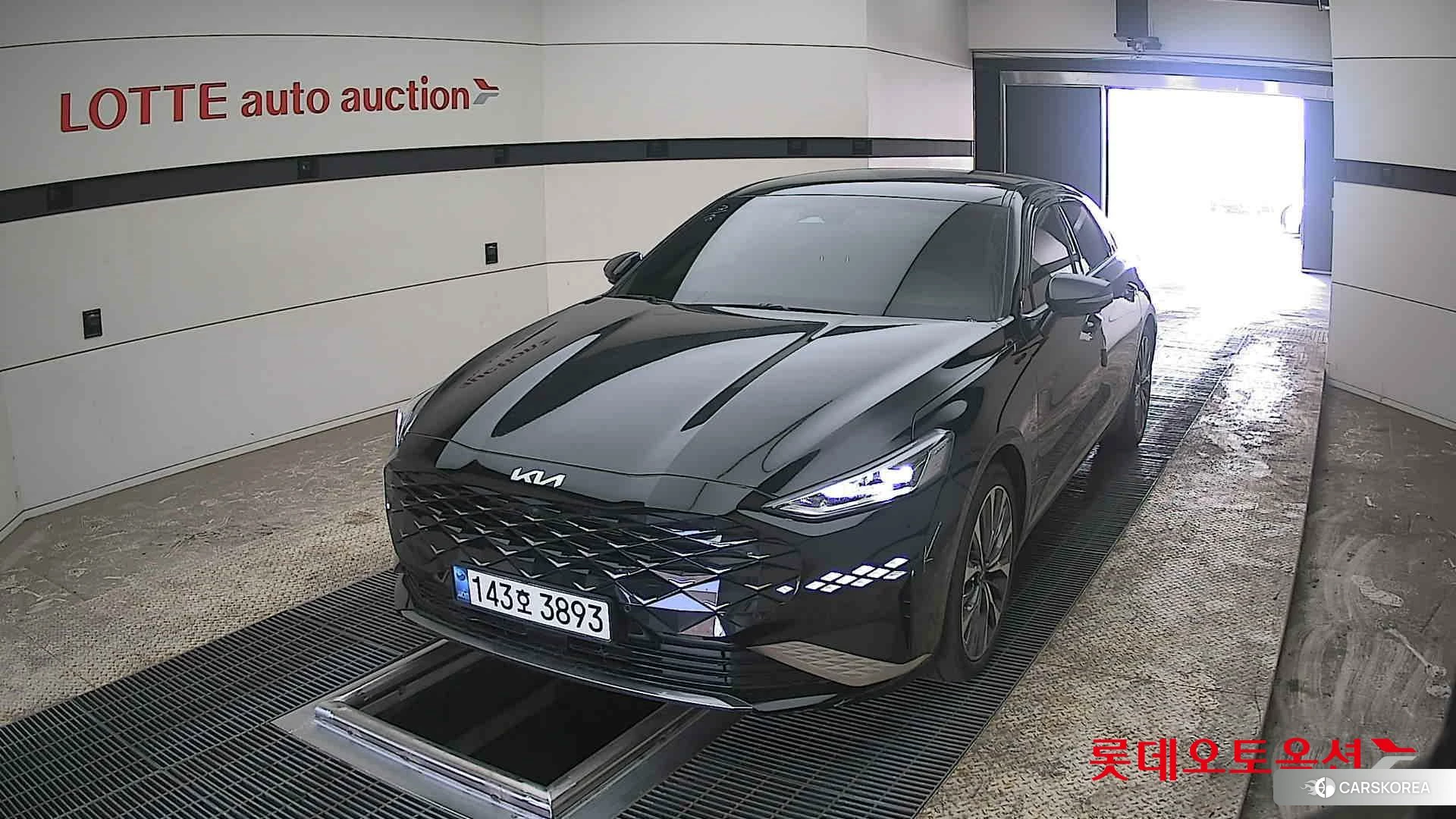 Kia K8 2022 Черный из Кореи