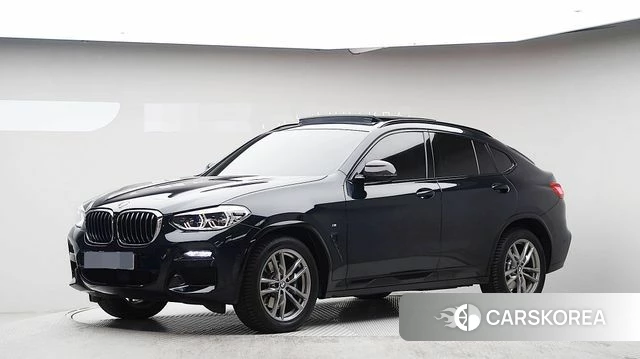 BMW X4 (G02) 2021 Синий из Кореи
