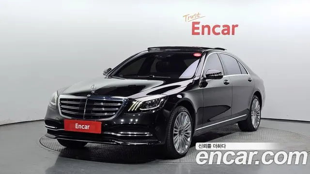 Mercedes-Benz S-Class W222 2019 Черный из Кореи