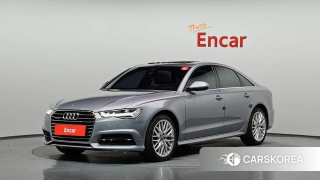 Audi New A6 2018 Серебристо-серый из Кореи