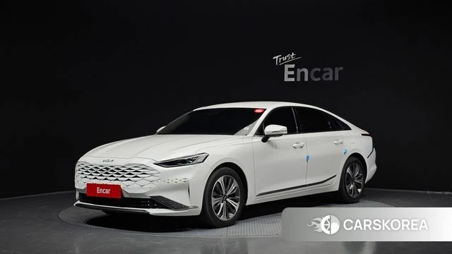 Kia K8 Hybrid 2022 Белый из Кореи