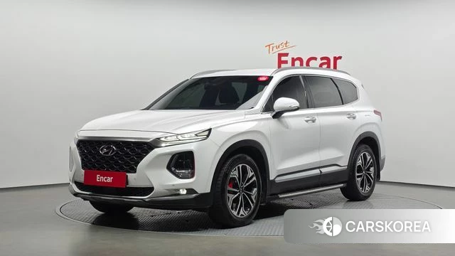 Hyundai Santa Fe TM 2018 Белый из Кореи