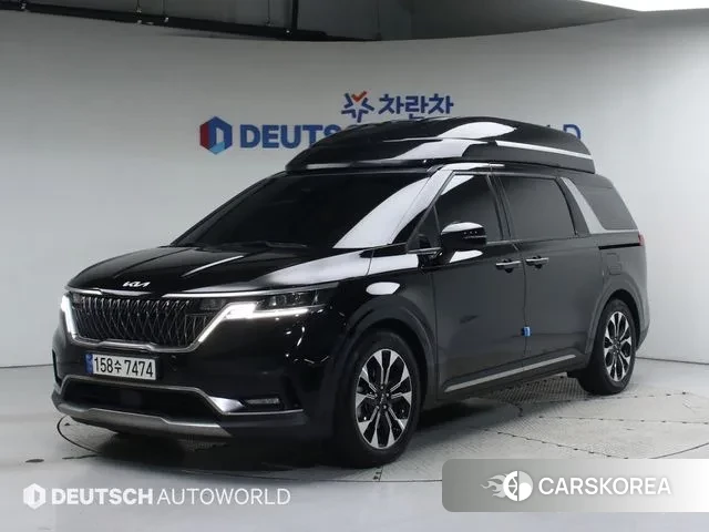 Kia Carnival 4th generation 2021 Черный из Кореи