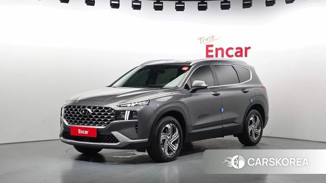 Hyundai The New Santa Fe 2022 Серый из Кореи