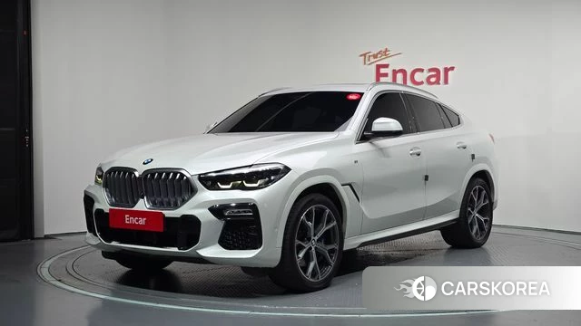 BMW X6 (G06) 2021 Белый из Кореи